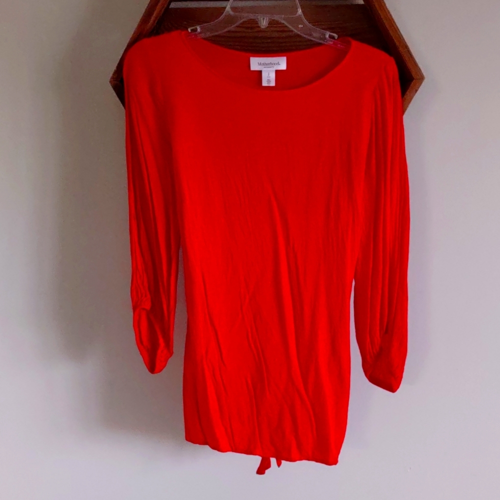 3/4 sleeve Motherhood Maternity Blouse